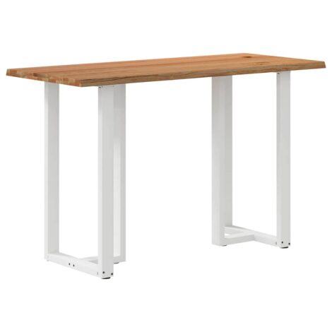 Bartisch Hellbraun 180x80x102 cm Massivholz Eiche Rechteckig