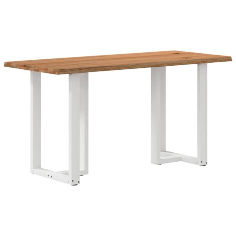 Bartisch Hellbraun 180x80x92 cm Massivholz Eiche Rechteckig