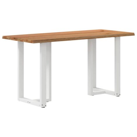 Bartisch Hellbraun 200x80x92 cm Massivholz Eiche Rechteckig
