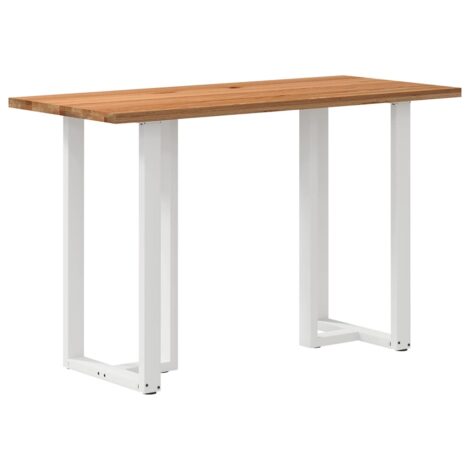 Esstisch Hellbraun 180x80x102 cm Massivholz Eiche Rechteckig