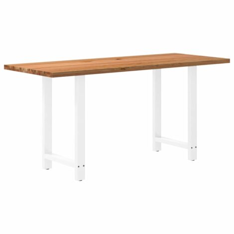 Esstisch Hellbraun 200x80x92 cm Massivholz Eiche Rechteckig