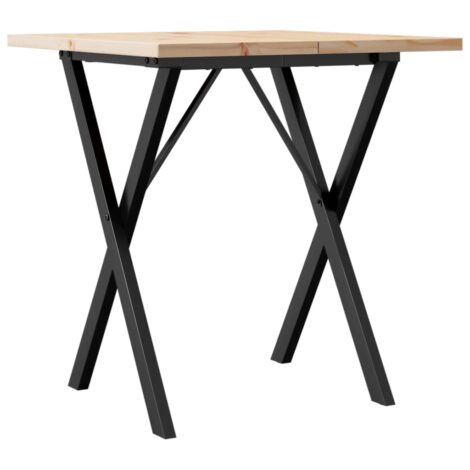 Esstisch X-Gestell 60x60x75
