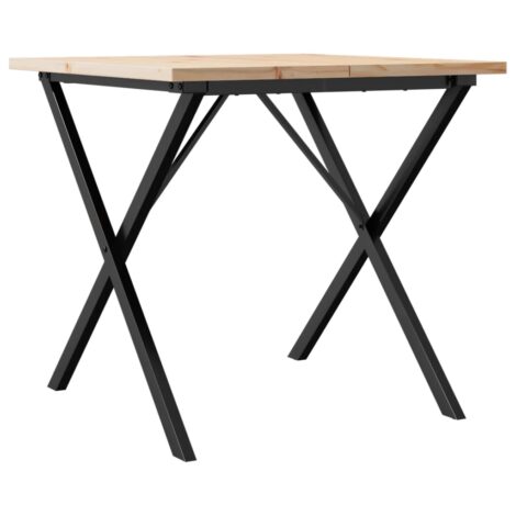 Esstisch X-Gestell 90x90x75