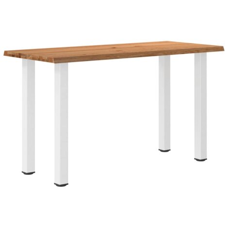 Esstisch mit Baumkanten 180x80x102 cm Massivholz Rechteckig